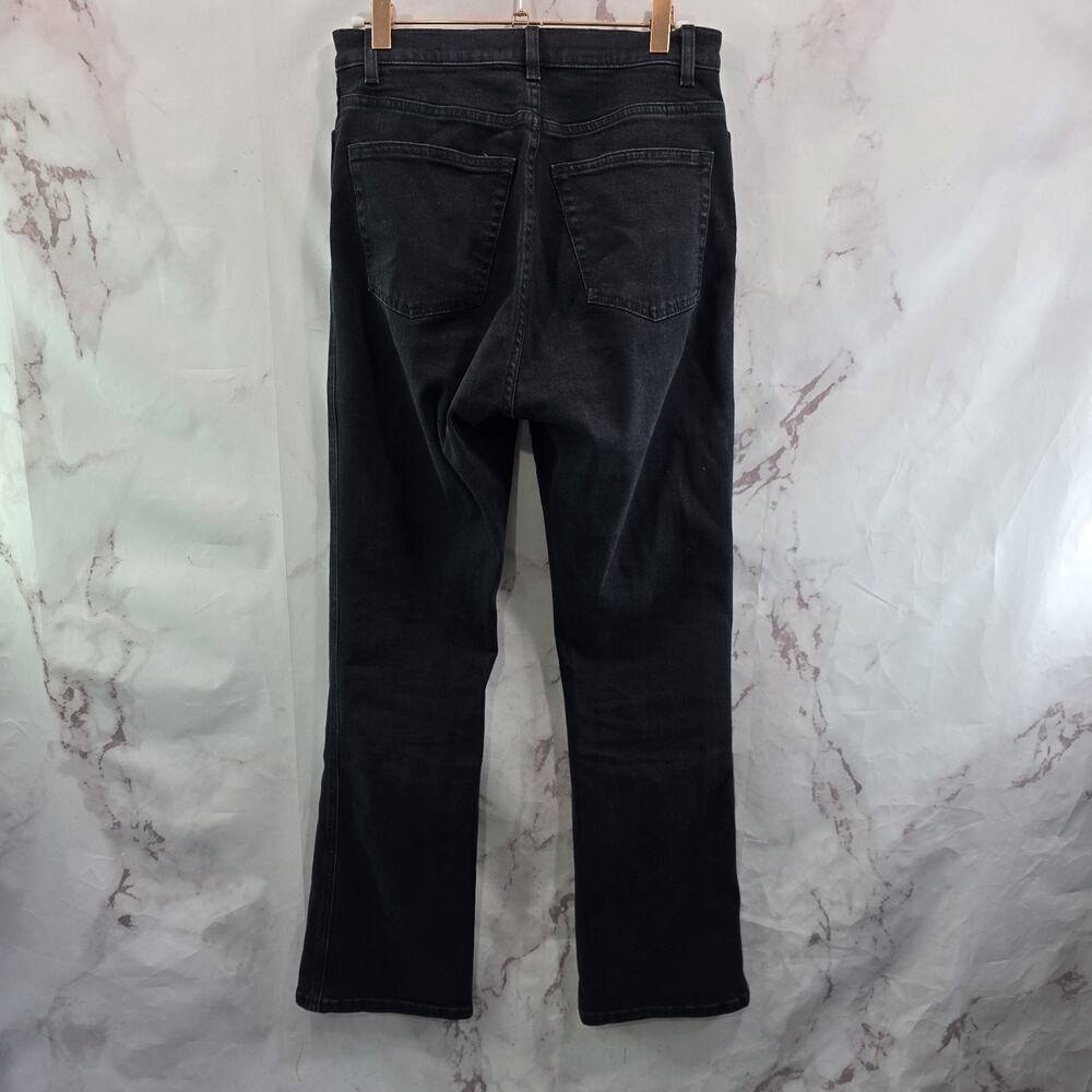 & Other Stories Jeans Womens 28 X 29 8 Black Denim High Rise Straight Leg Tencel
